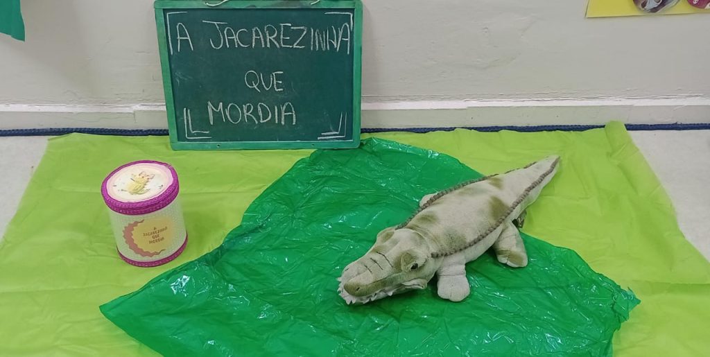 História "A Jacarezinha que Mordia"